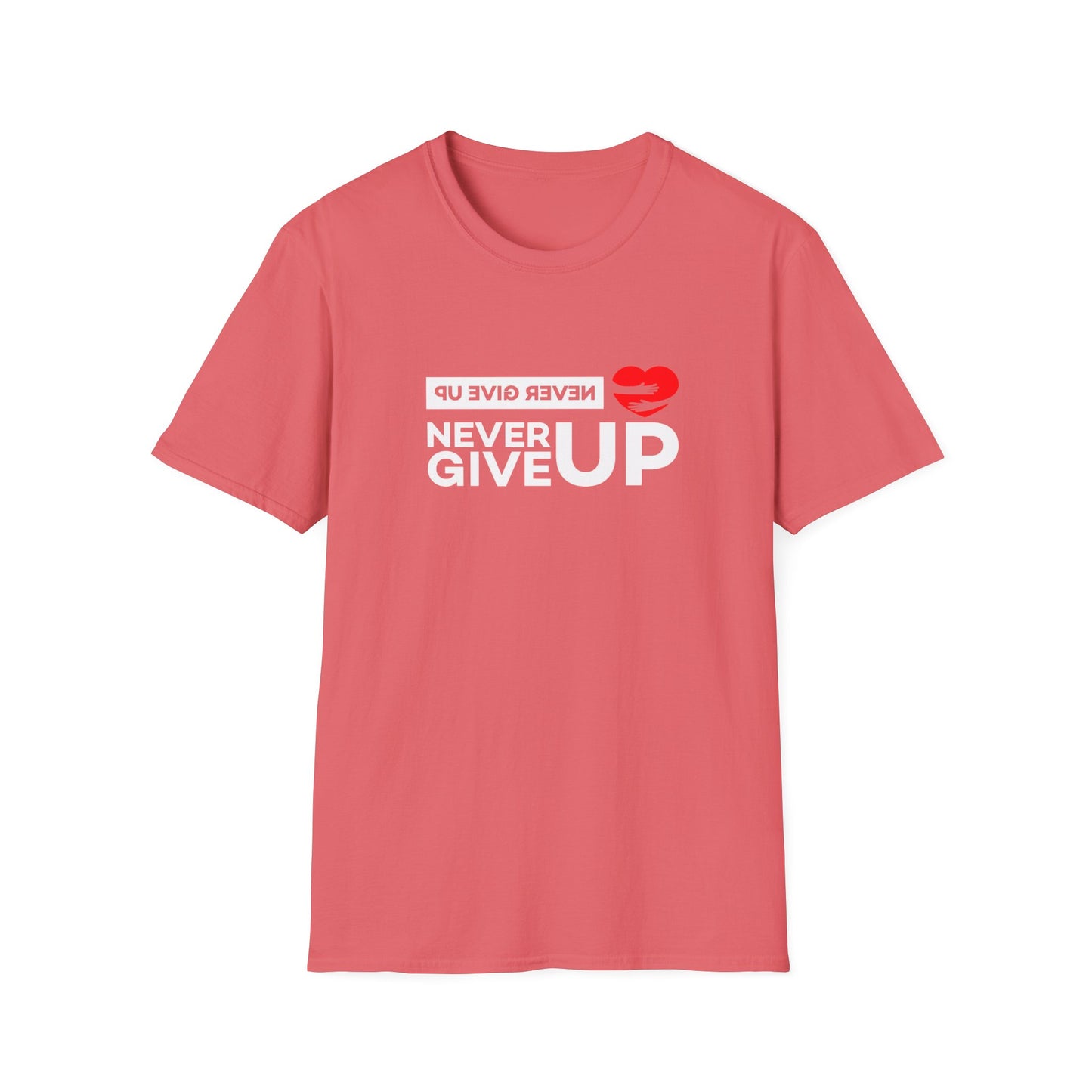 Unisex Softstyle T-Shirt - Never Give Up