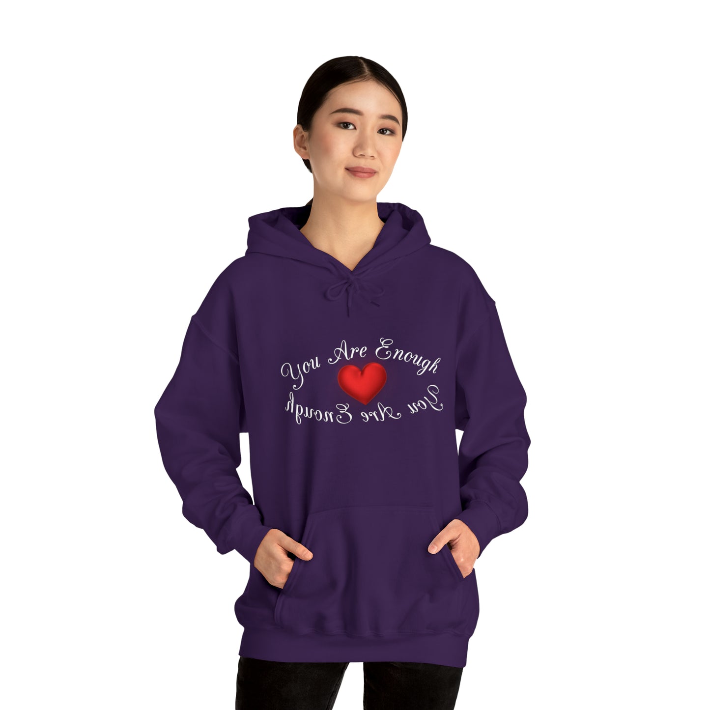 Unisex Heavy Blend™ Hooded Sweatshirt - You Are Enough