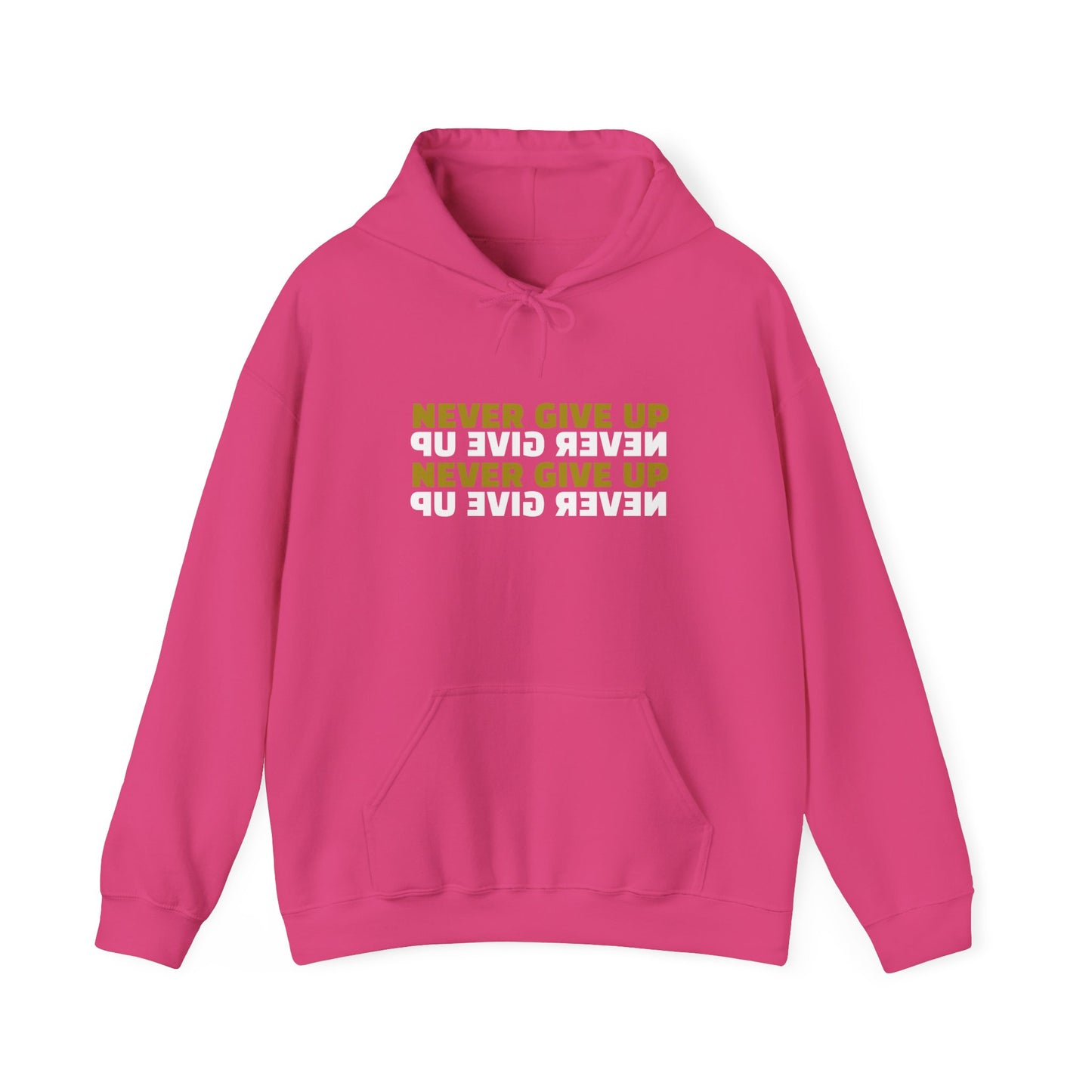 Unisex Heavy Blend™ Hooded Sweatshirt - Never Give Up