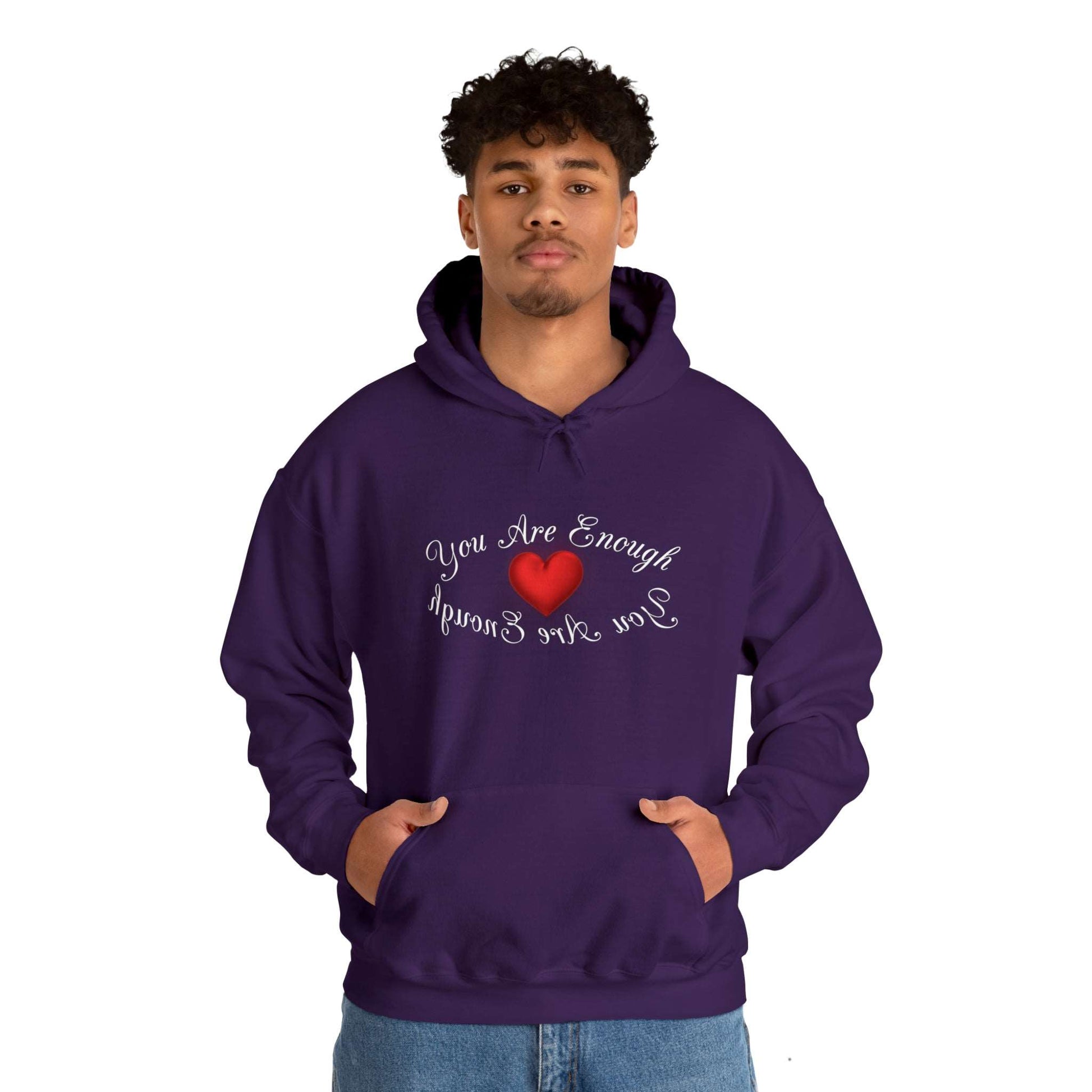 Unisex Heavy Blend™ Hooded Sweatshirt - You Are Enough