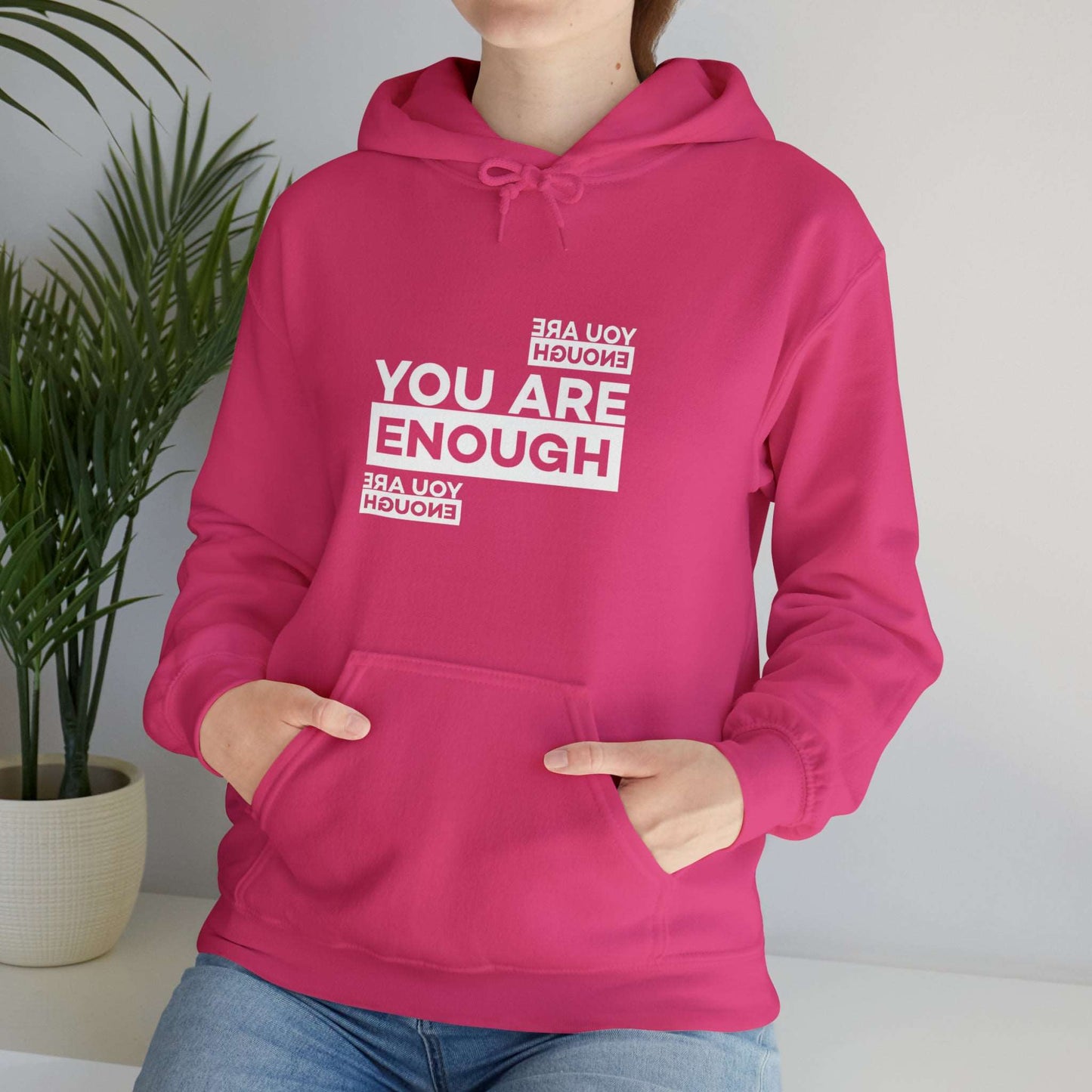 Unisex Heavy Blend™ Hooded Sweatshirt - You Are Enough