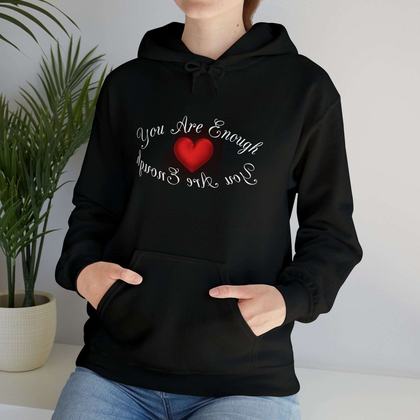 Unisex Heavy Blend™ Hooded Sweatshirt - You Are Enough