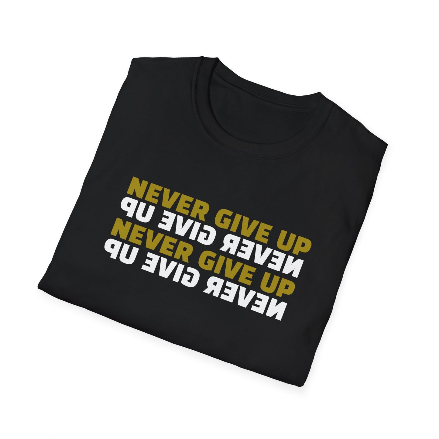 Unisex Softstyle T-Shirt- Never Give Up