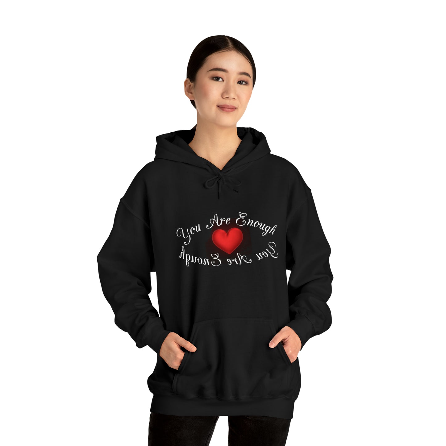 Unisex Heavy Blend™ Hooded Sweatshirt - You Are Enough