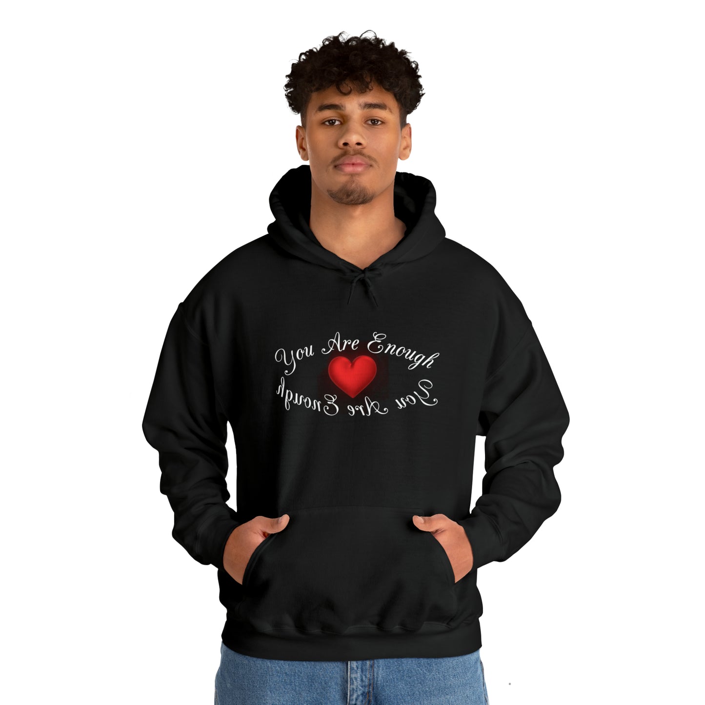 Unisex Heavy Blend™ Hooded Sweatshirt - You Are Enough