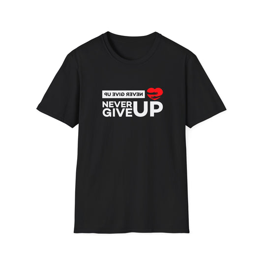 Unisex Softstyle T-Shirt - Never Give Up