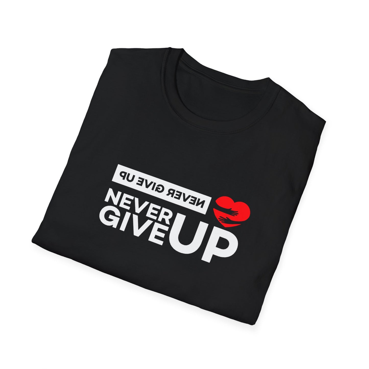 Unisex Softstyle T-Shirt - Never Give Up