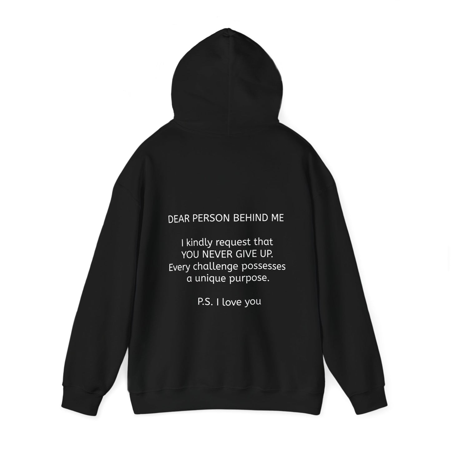 Unisex Heavy Blend™ Hooded Sweatshir- Never Give Up