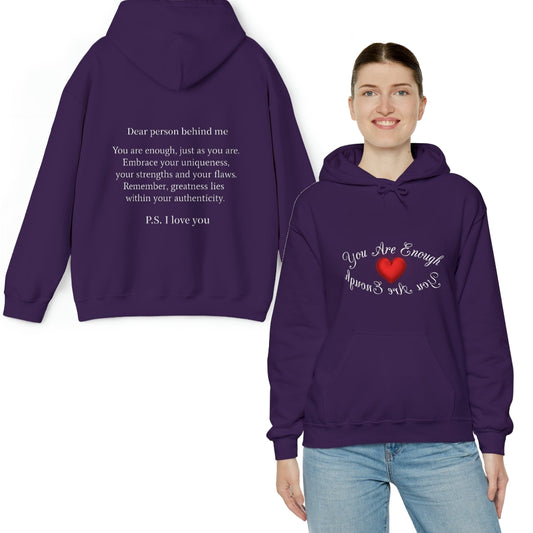 Unisex Heavy Blend™ Hooded Sweatshirt - You Are Enough